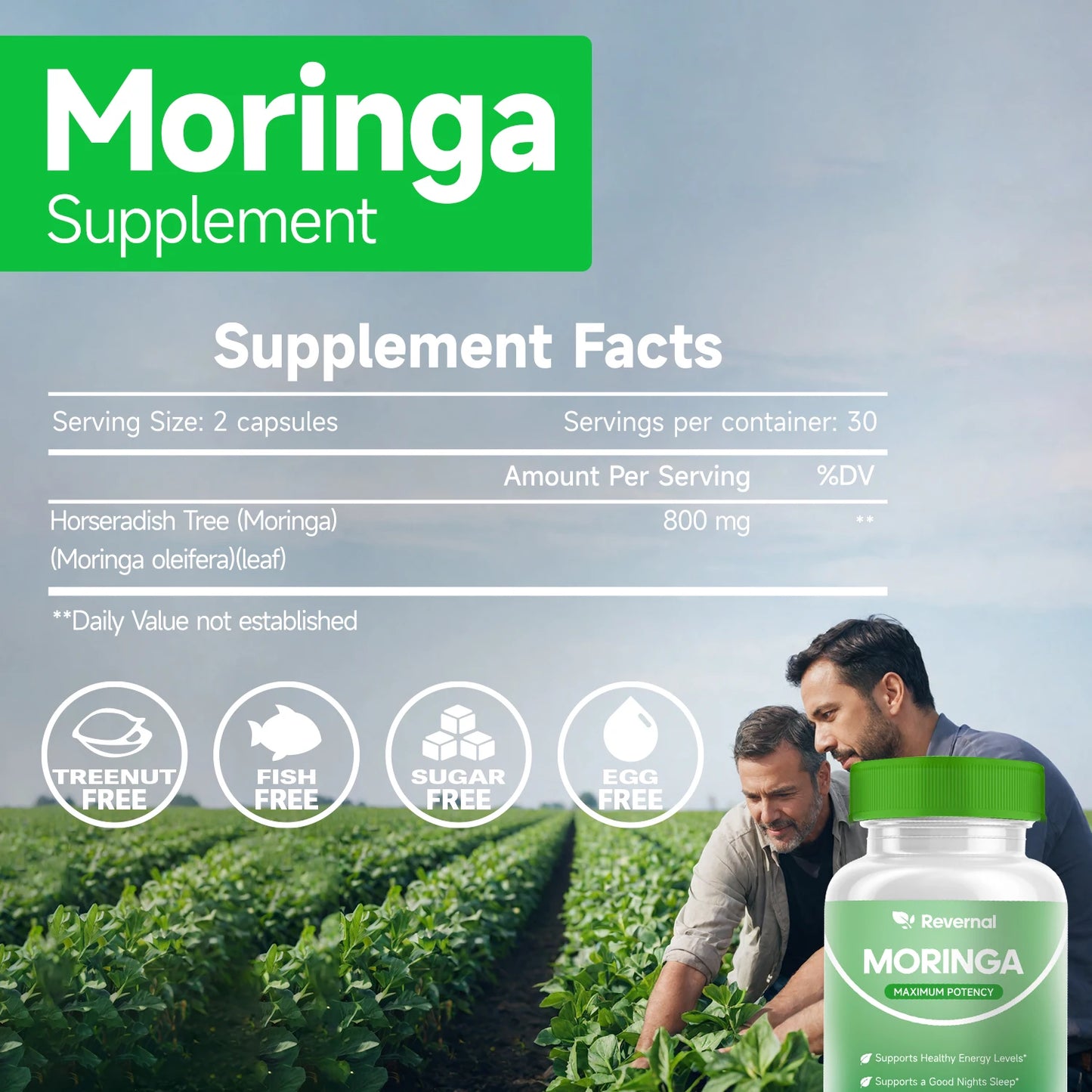 Cápsulas de Moringa Energizante™
