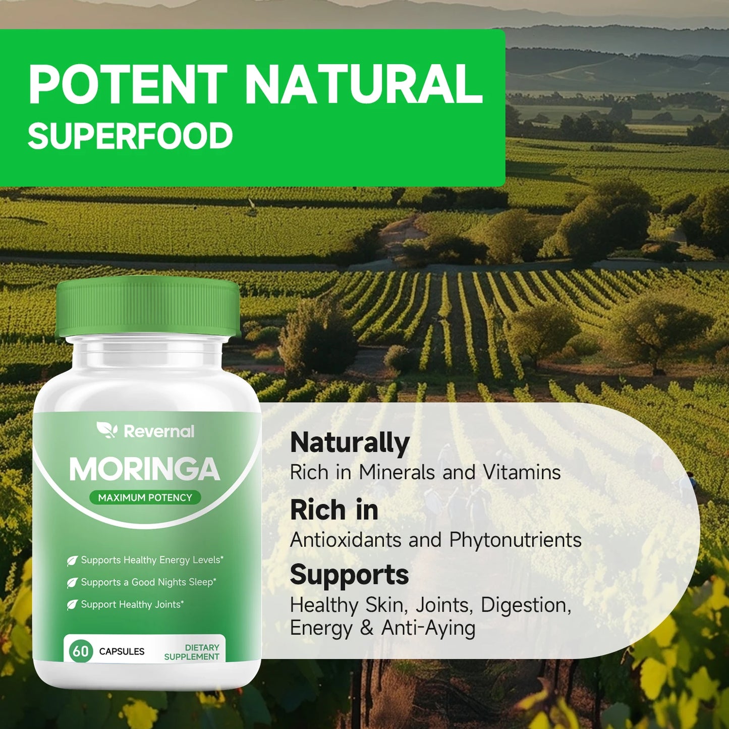 Cápsulas de Moringa Energizante™